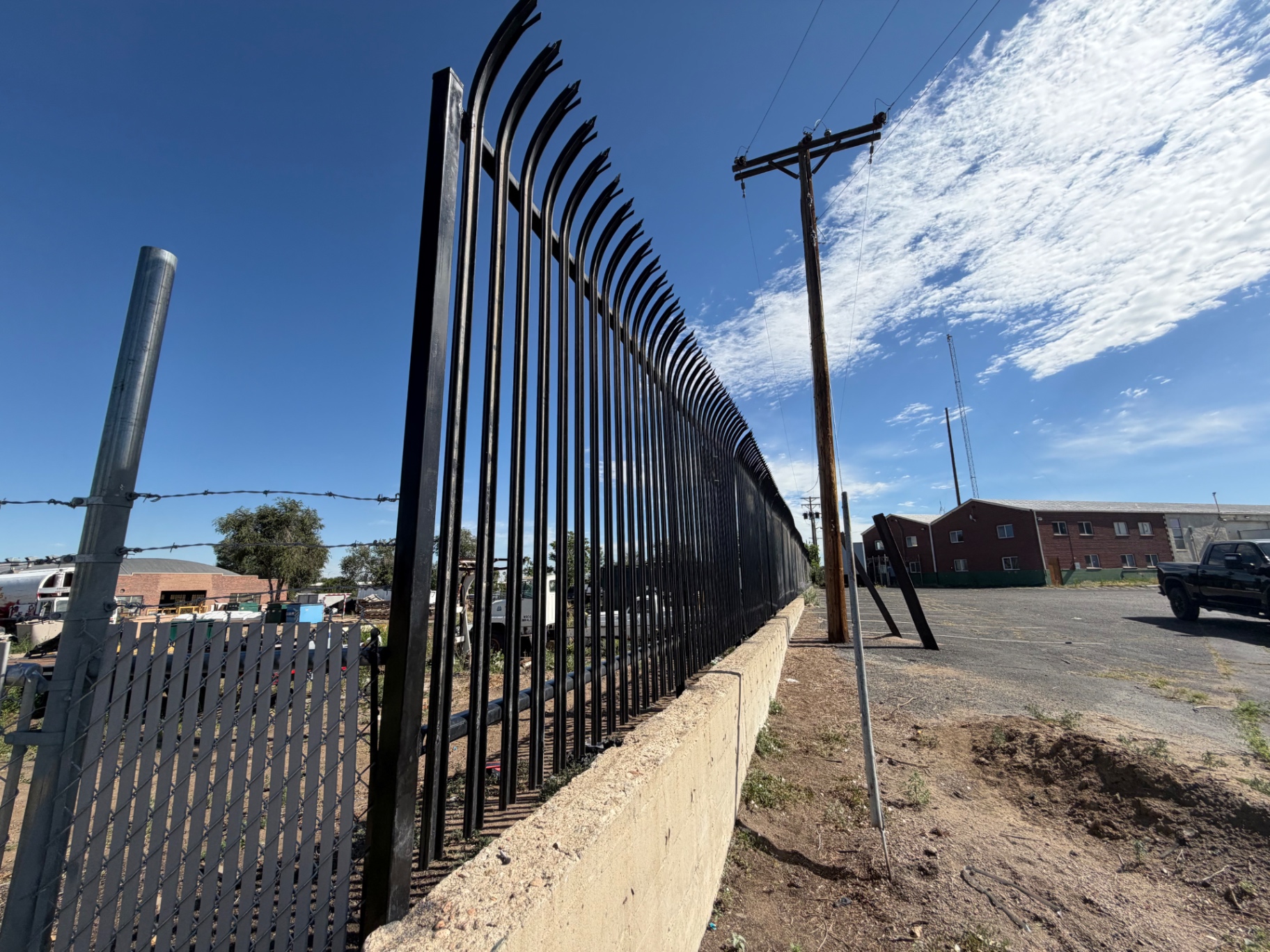 Industrial Perimeter Upgrade: after installation