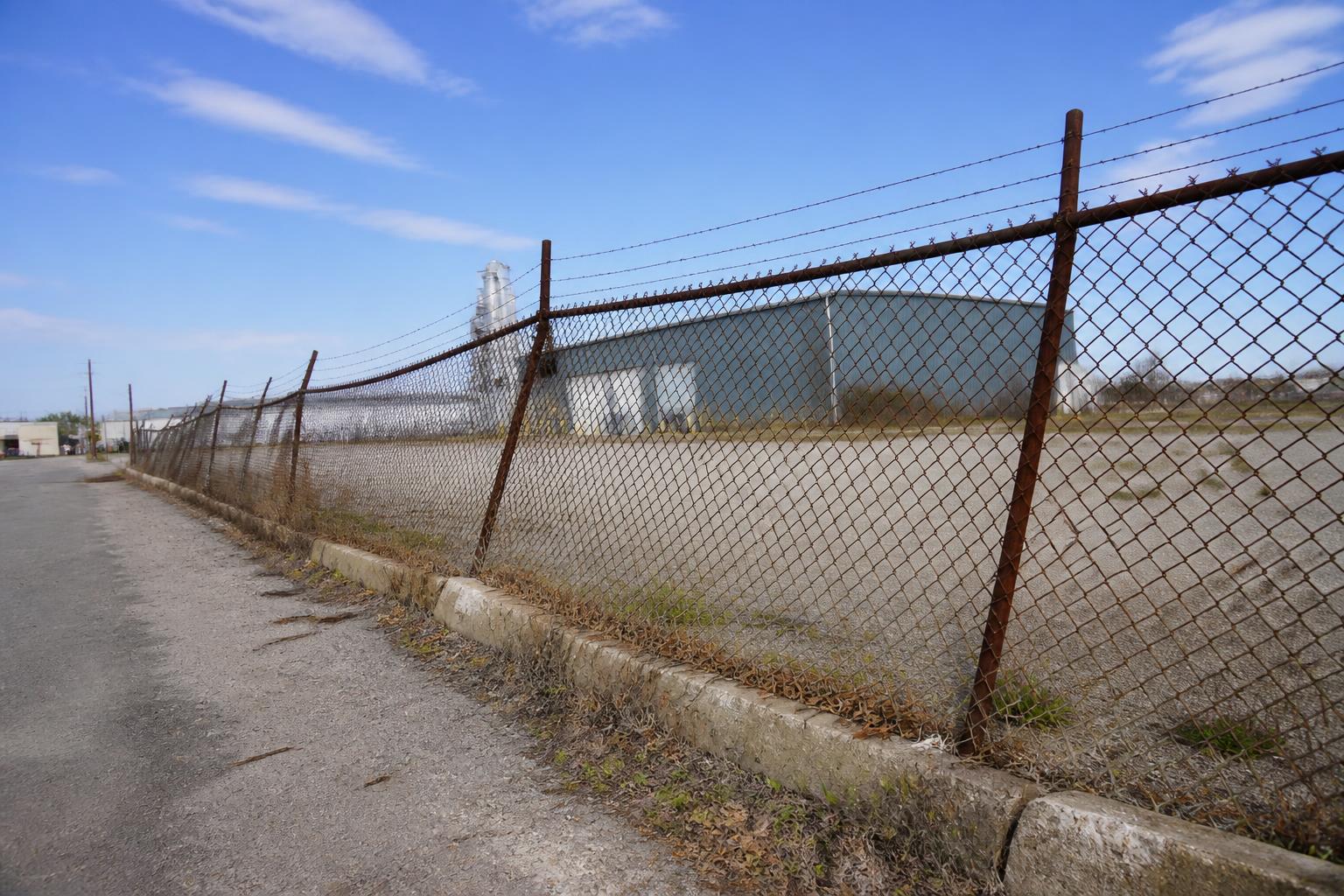 Industrial Perimeter Upgrade: before installation